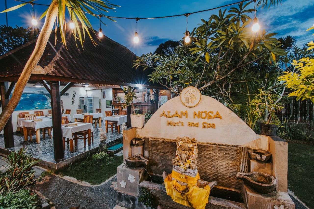 Alam Nusa Bungalow Huts & Spa Lembongan Exterior foto