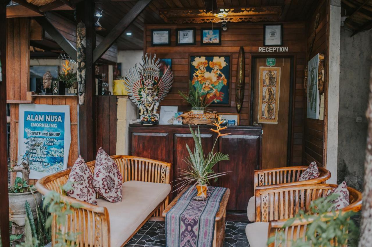 Alam Nusa Bungalow Huts & Spa Lembongan Exterior foto
